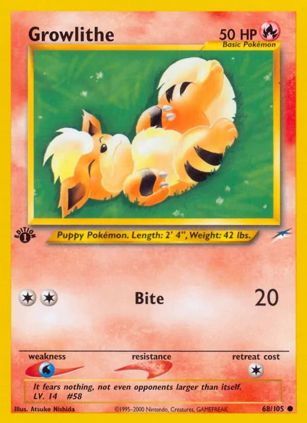 Growlithe 68/105, Neo Destiny