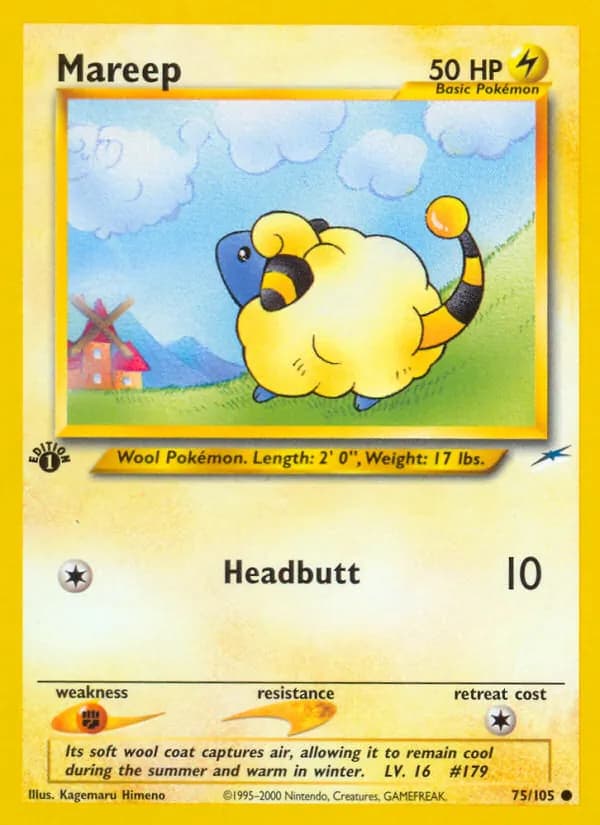 Mareep 75/105, Neo Destiny