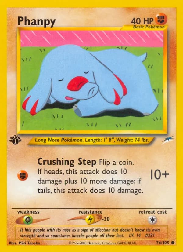 Phanpy 76/105, Neo Destiny