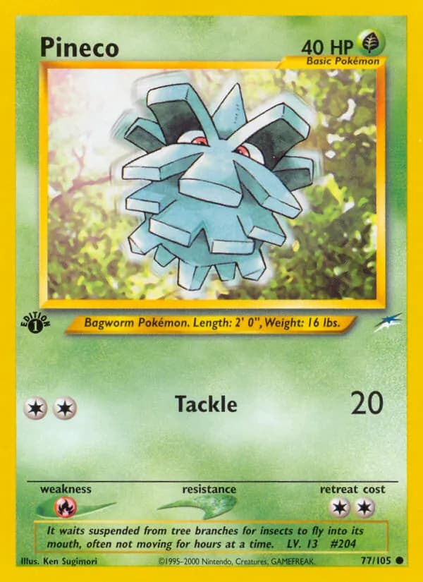 Pineco 77/105, Neo Destiny