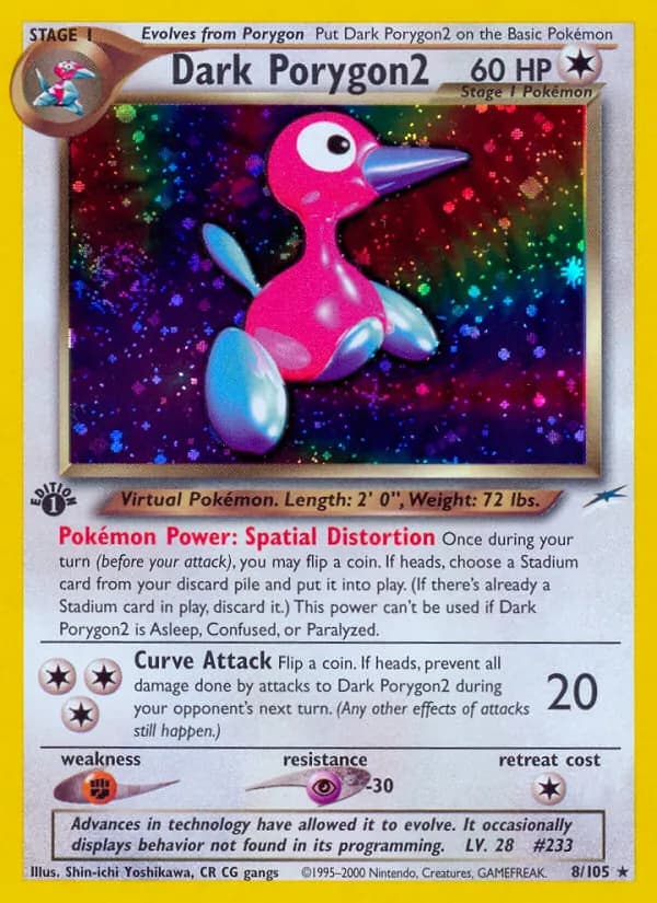 Dark Porygon2 8/105, Neo Destiny