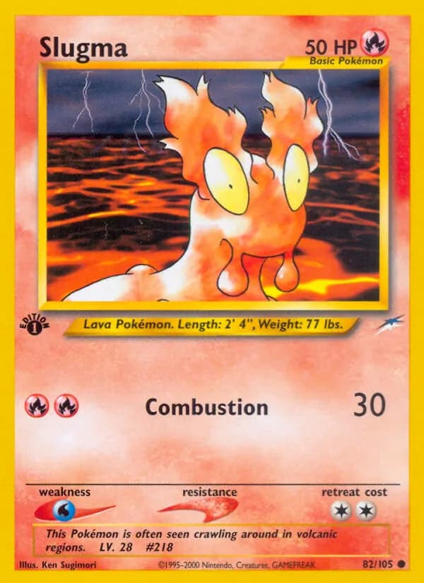 Slugma 82/105, Neo Destiny