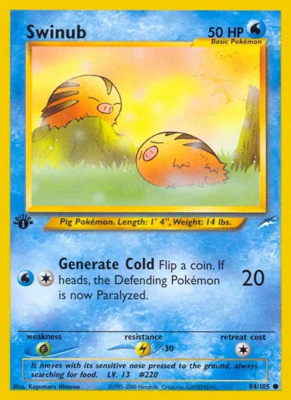 Swinub 84/105, Neo Destiny