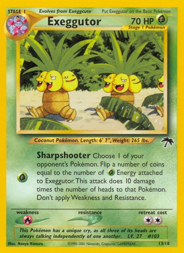 Exeggutor 13/18, Southern Islands