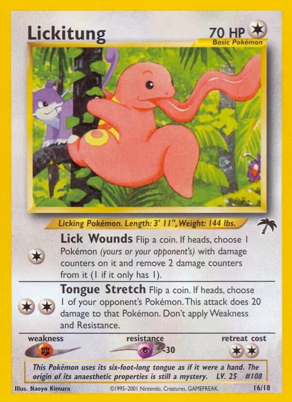 Lickitung 16/18, Southern Islands