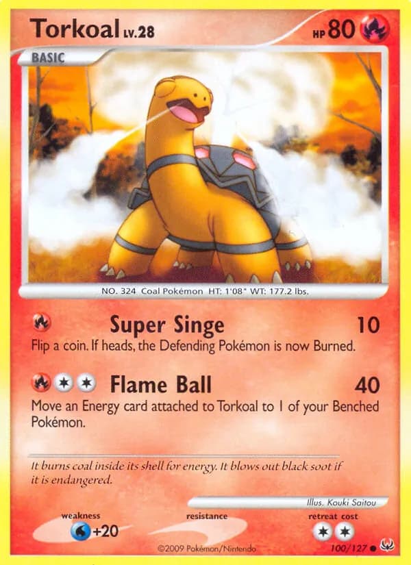 Torkoal 100/127, Platinum