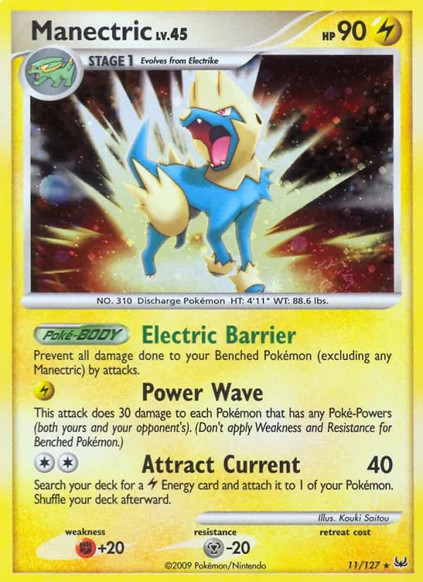 Manectric 11/127, Platinum