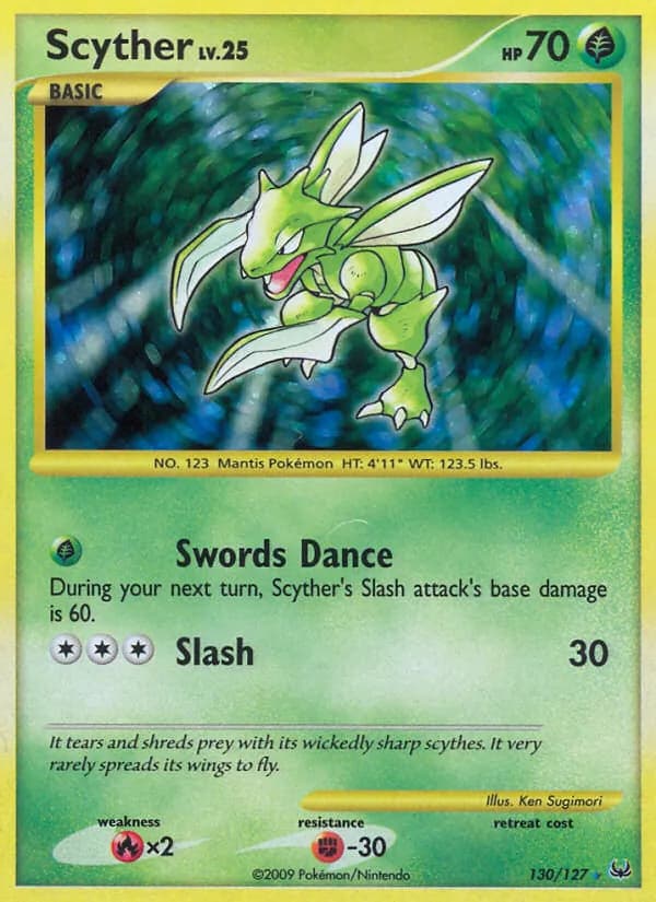 Scyther 130/127, Platinum