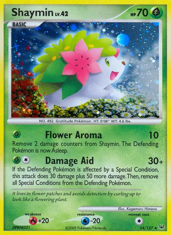 Shaymin 14/127, Platinum