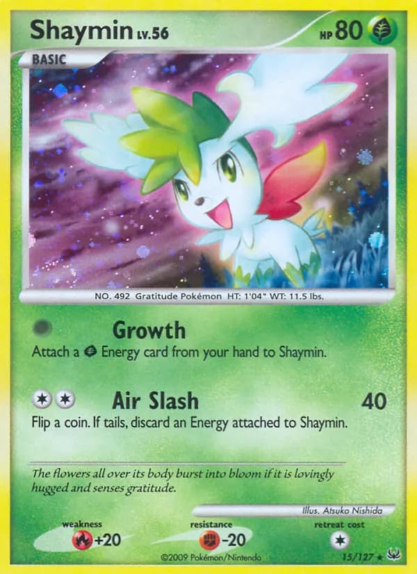 Shaymin 15/127, Platinum