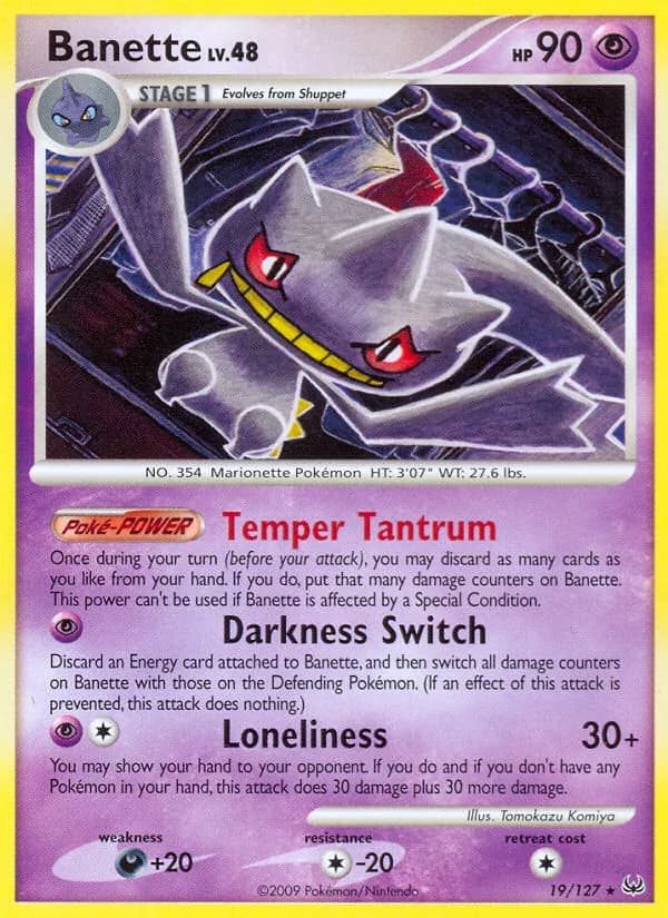 Banette 19/127, Platinum