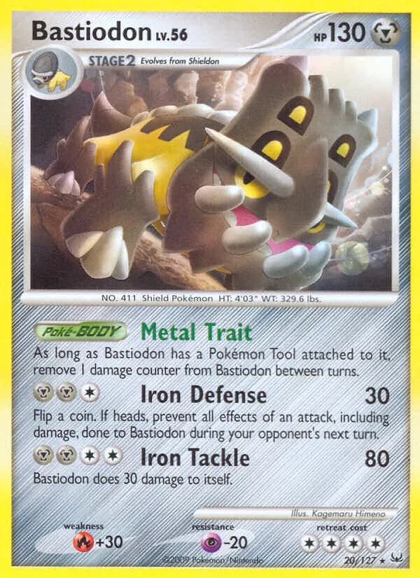 Bastiodon 20/127, Platinum