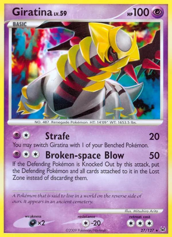 Giratina 27/127, Platinum