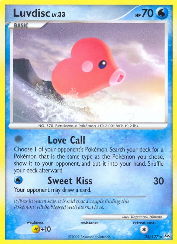 Luvdisc 35/127, Platinum