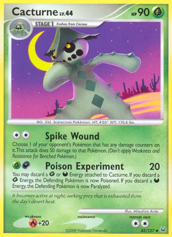 Cacturne 42/127, Platinum
