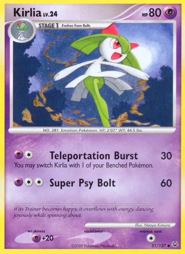 Kirlia 51/127, Platinum