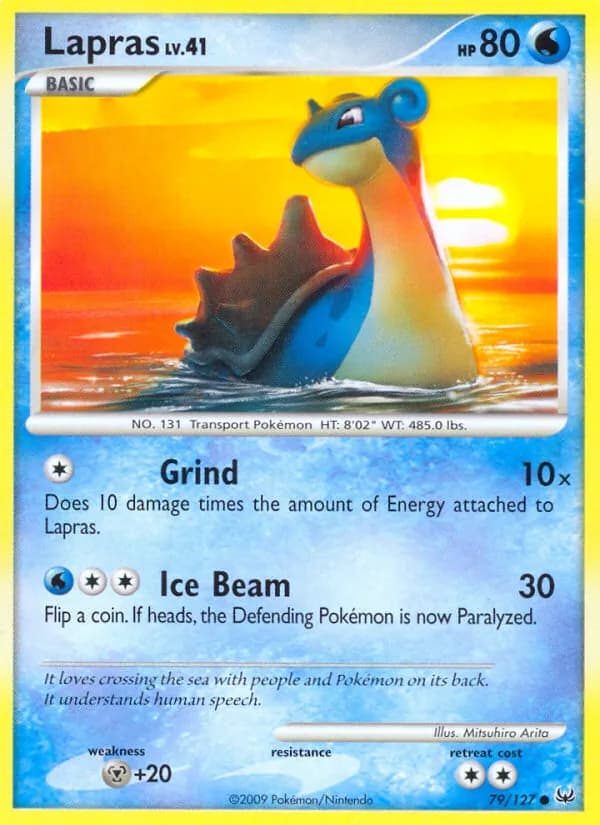 Lapras 79/127, Platinum