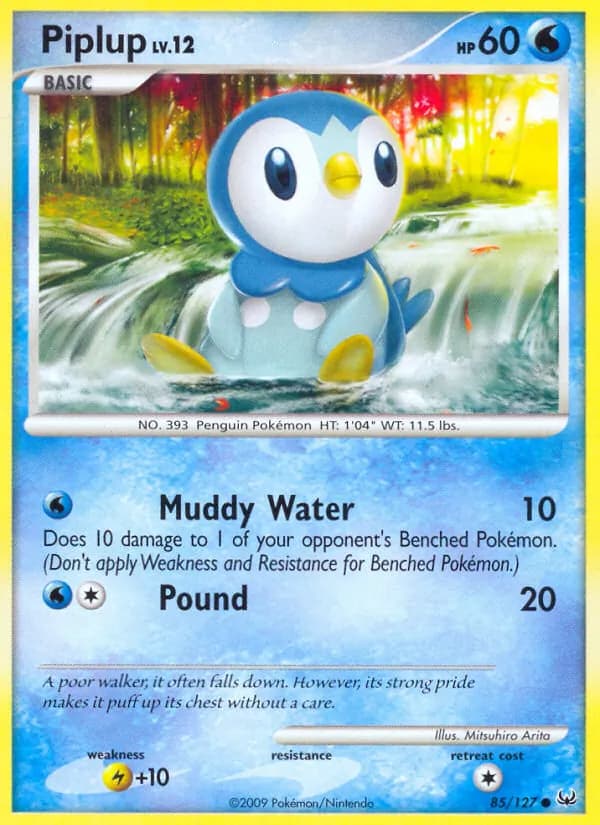 Piplup 85/127, Platinum