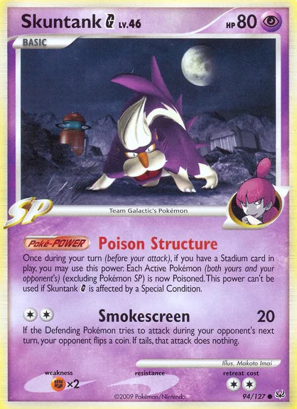 Skuntank G 94/127, Platinum