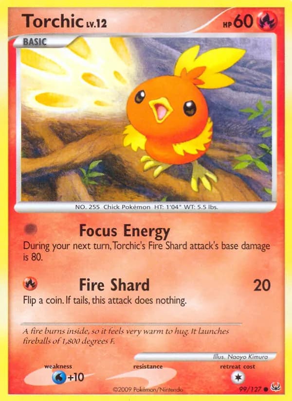 Torchic 99/127, Platinum