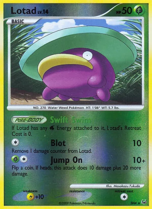 Lotad SH4/127, Platinum