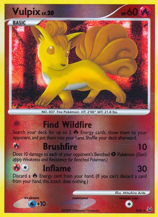 Vulpix SH6/127, Platinum