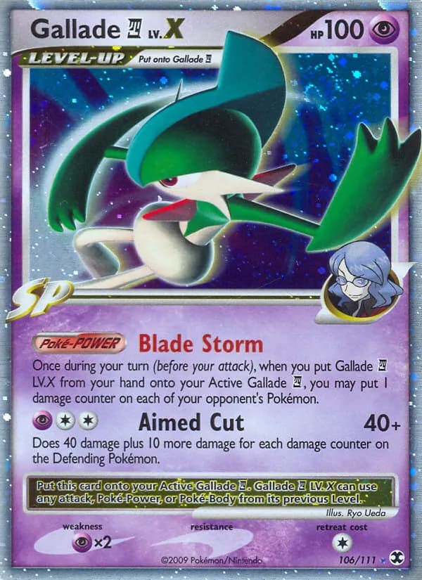 Gallade E4 LV.X 106/111, Rising Rivals