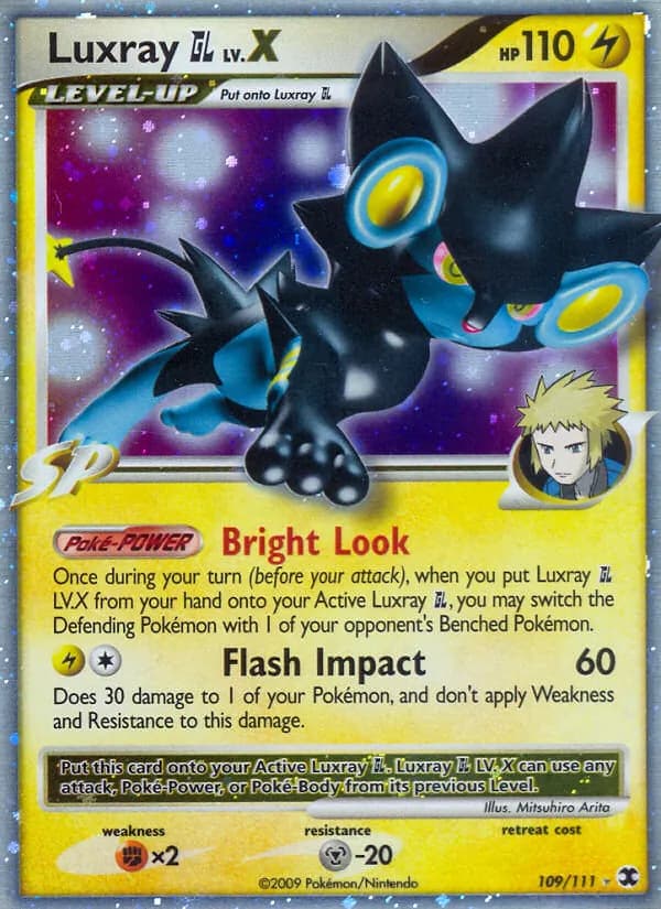 Luxray GL LV.X 109/111, Rising Rivals