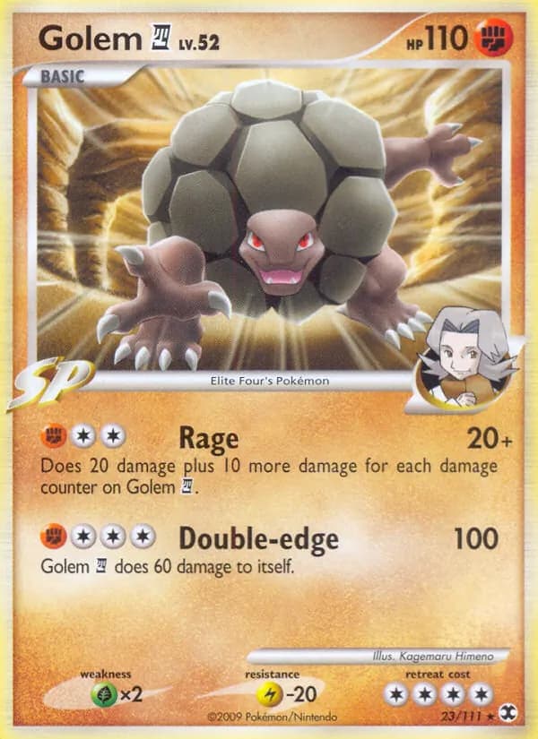 Golem E4 23/111, Rising Rivals