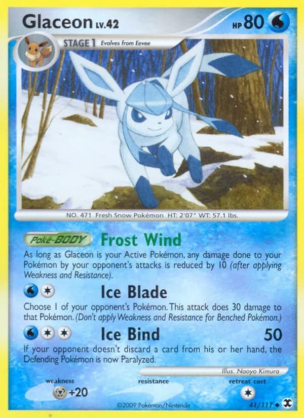 Glaceon 41/111, Rising Rivals