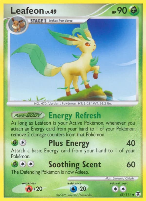 Leafeon 45/111, Rising Rivals