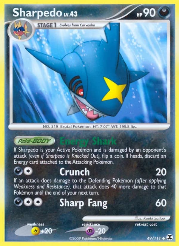 Sharpedo 49/111, Rising Rivals