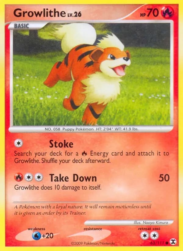 Growlithe 63/111, Rising Rivals