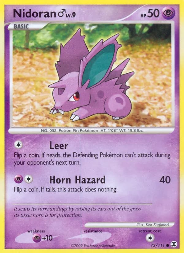 Nidoran ♂ 72/111, Rising Rivals