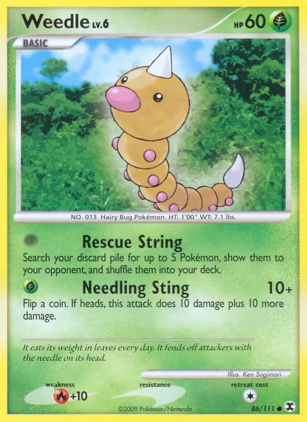 Weedle 86/111, Rising Rivals