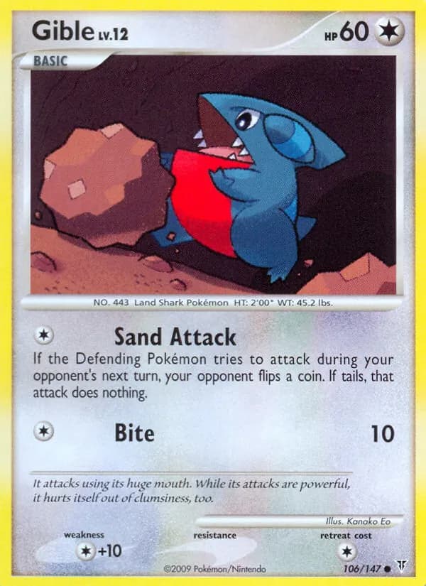 Gible 106/147, Supreme Victors