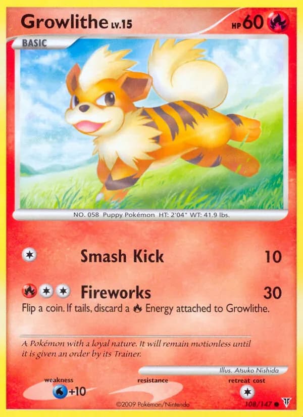 Growlithe 108/147, Supreme Victors