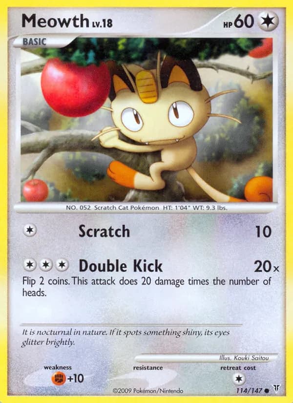 Meowth 114/147, Supreme Victors