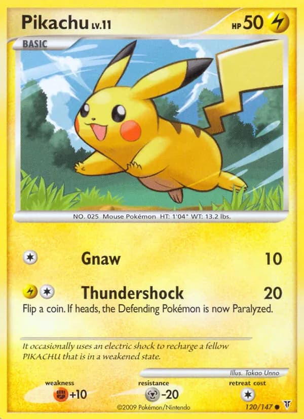Pikachu 120/147, Supreme Victors