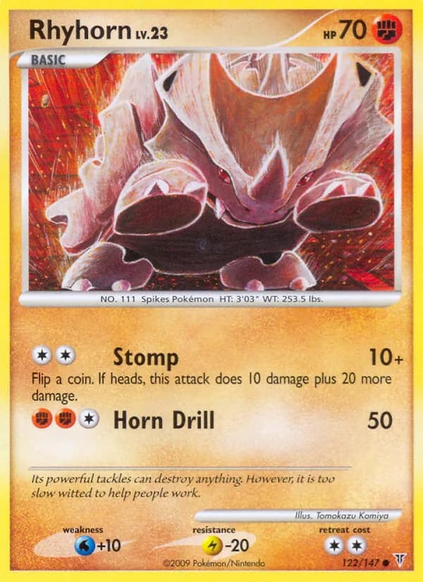 Rhyhorn 122/147, Supreme Victors
