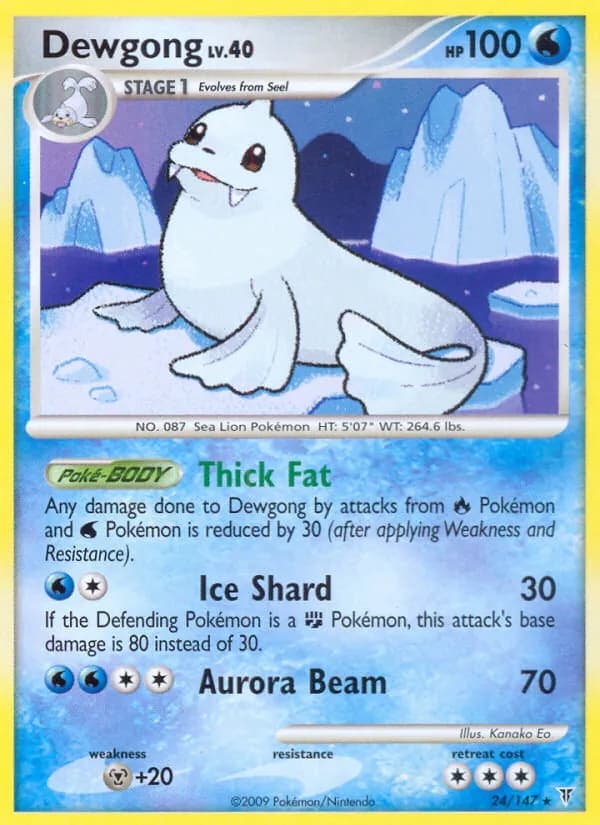 Dewgong 24/147, Supreme Victors