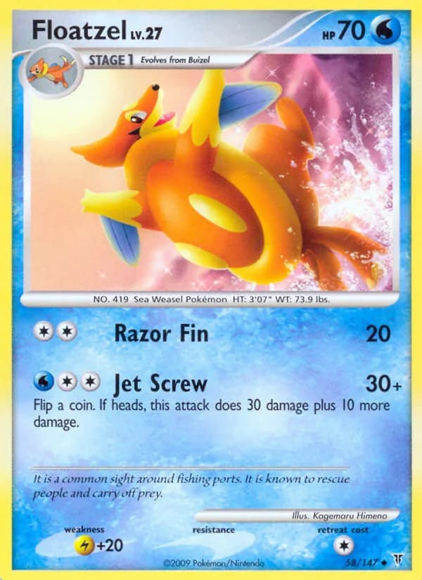 Floatzel 58/147, Supreme Victors