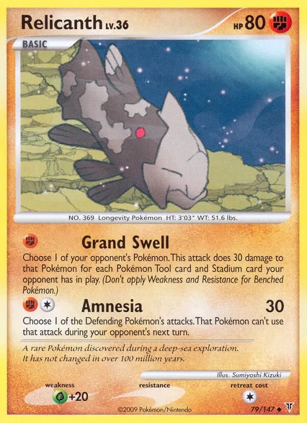 Relicanth 79/147, Supreme Victors