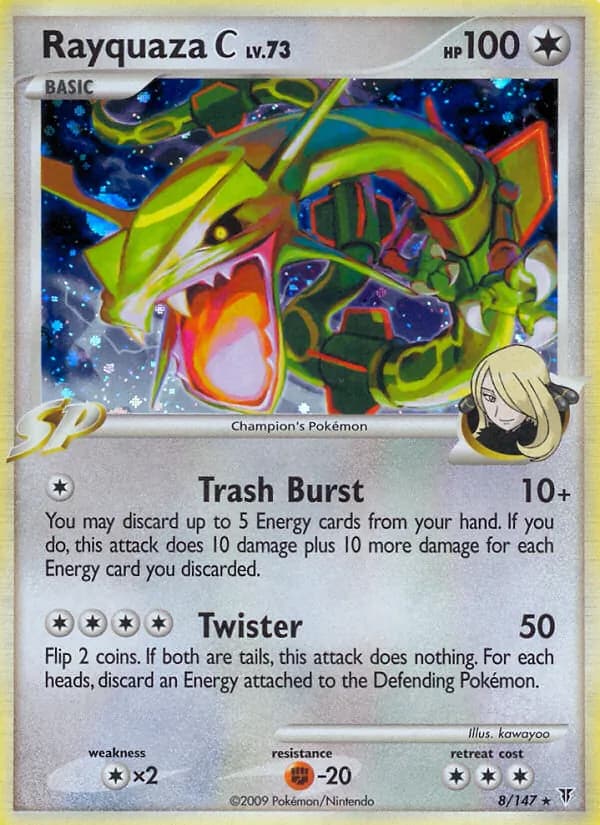 Rayquaza C 8/147, Supreme Victors