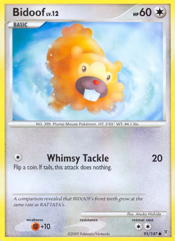 Bidoof 91/147, Supreme Victors