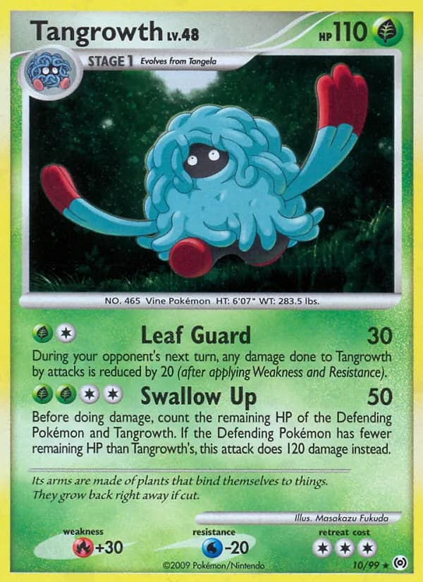 Tangrowth 10/99, Arceus