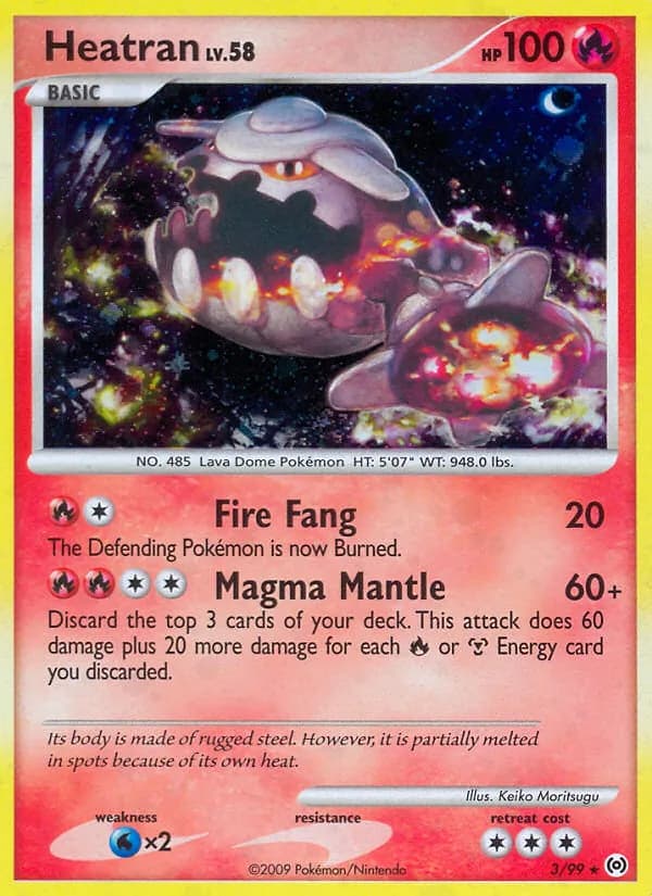 Heatran 3/99, Arceus