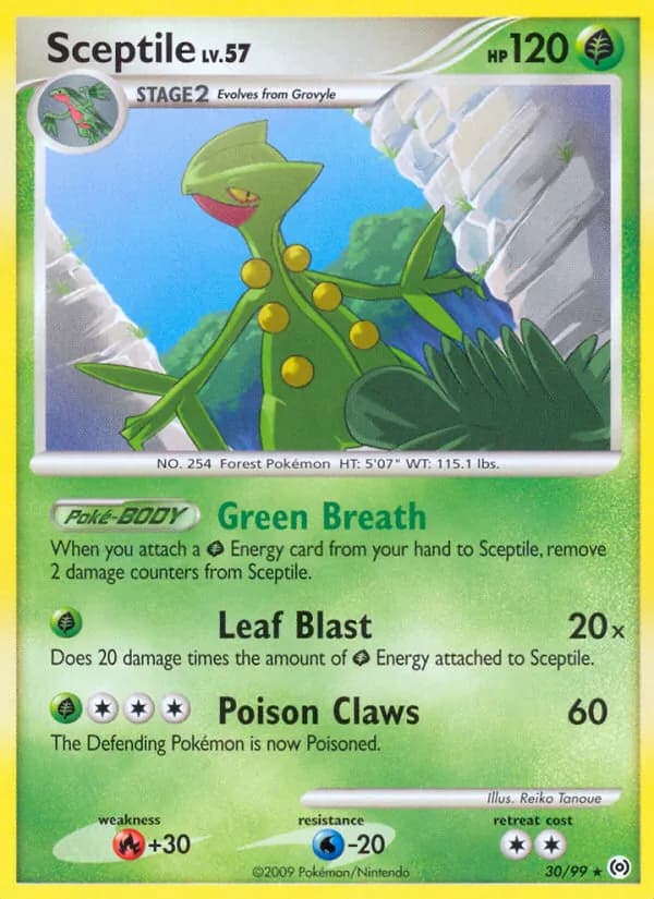 Sceptile 30/99, Arceus