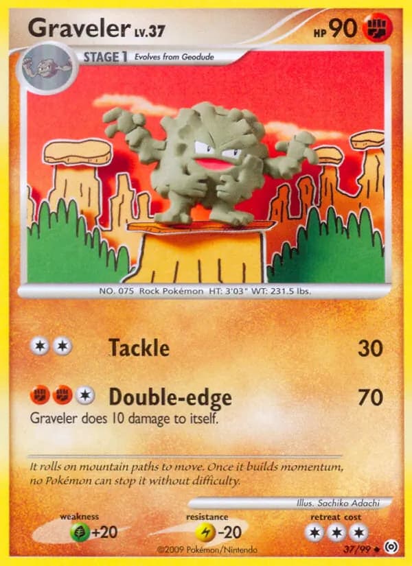 Graveler 37/99, Arceus