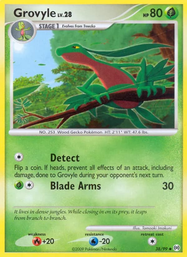 Grovyle 38/99, Arceus